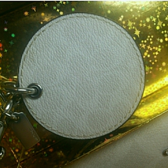 NWT Coach Cosmetic Bag + Mirror Train Boxy Christmas Holiday Train - Picture 5 of 12